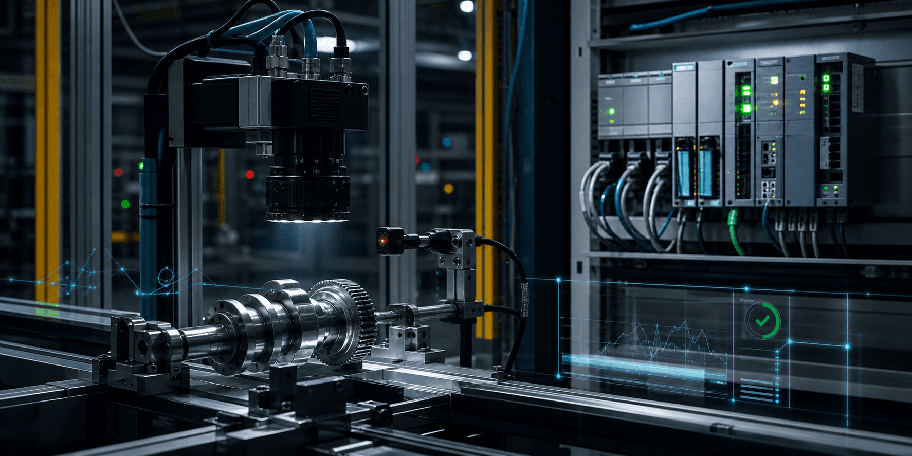 PLC Integrated Vision Inspection System project visual